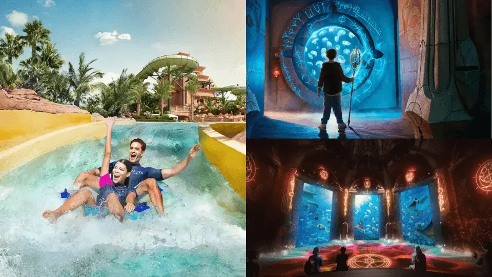 Aquaventure Waterpark + Lost World General Admission + Interactive Trident - Image 1